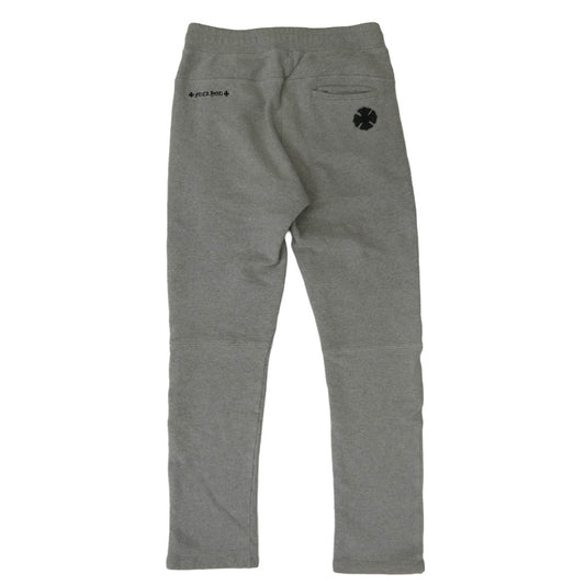 CHROME HEARTS クロムハーツ（原本無） Y NOT CHプラスパッチ付き ロゴ刺繍 スウェット パンツ グレー系 S【中古】