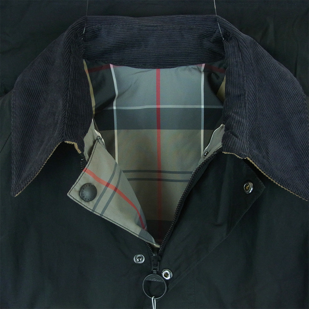 Barbour バブアー 251MCA1072 ADAM ET ROPE別注 アダムエロペ ビデイル クラシック リバーシブル ジャケット ブラック系 ライトブラウン系 ライトグレー系 L 40【新古品】【未使用】【中古】