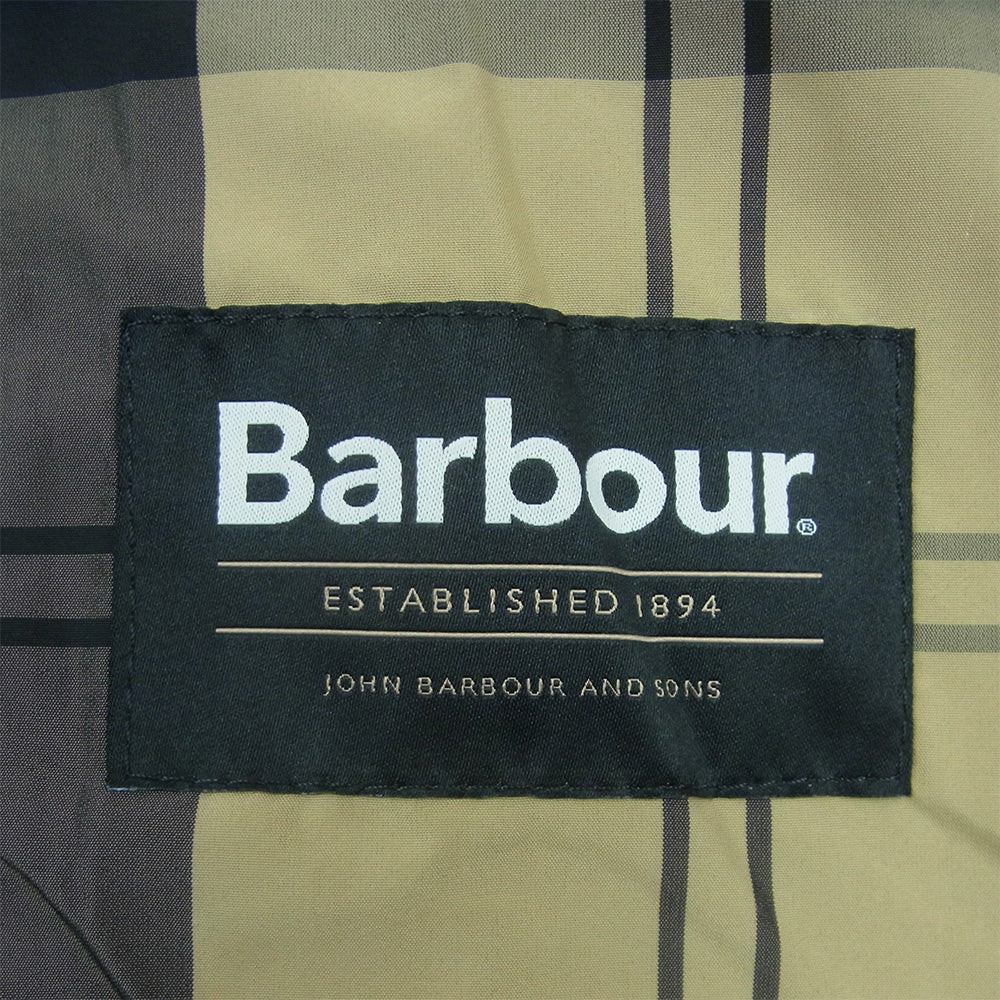 Barbour バブアー 251MCA1072 ADAM ET ROPE別注 アダムエロペ ビデイル クラシック リバーシブル ジャケット ブラック系 ライトブラウン系 ライトグレー系 XL 42【新古品】【未使用】【中古】