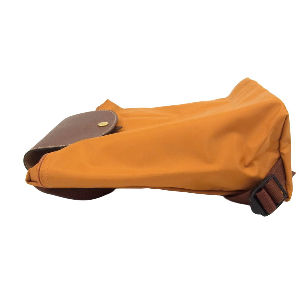 Longchamp ロンシャン バックパック バッグ リュック オレンジ系【中古