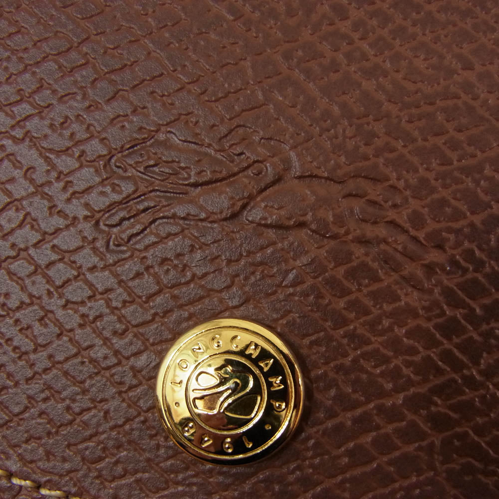 Longchamp ロンシャン バックパック バッグ リュック オレンジ系【中古】