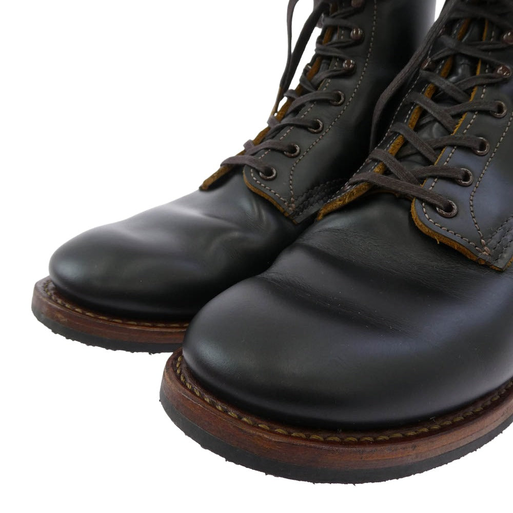 RED WING レッドウィング BECKMAN FLATBOX ベックマン フラットボックス ブーツ ブラック系 27.5cm【美品】【中古】