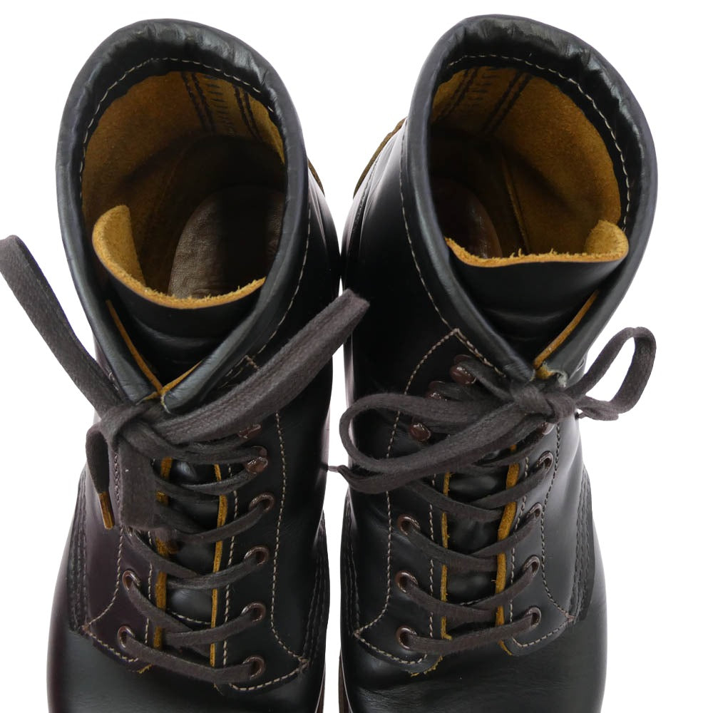 RED WING レッドウィング BECKMAN FLATBOX ベックマン フラットボックス ブーツ ブラック系 27.5cm【美品】【中古】