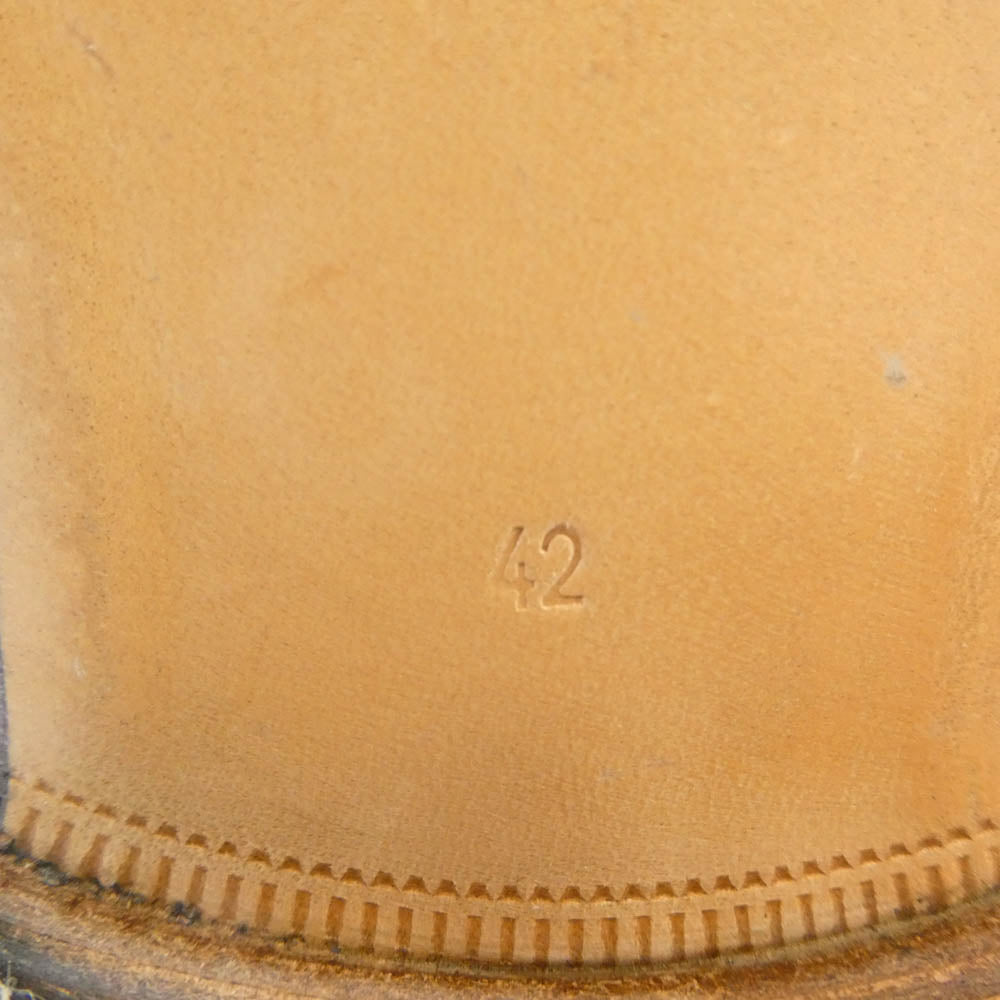 F.LLI Giacometti フラテッリジャコメッティ FG337.005 Jodhpur Boots UTAH CALF EBENE ユタ カーフ ジョッパー ブーツ ワインレッド系 42【美品】【中古】