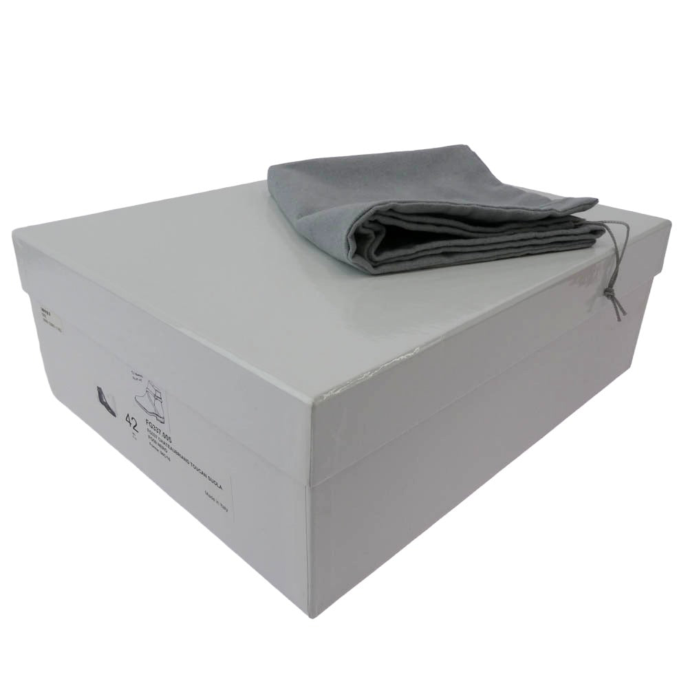 F.LLI Giacometti フラテッリジャコメッティ FG337.005 Jodhpur Boots UTAH CALF EBENE ユタ カーフ ジョッパー ブーツ ワインレッド系 42【美品】【中古】