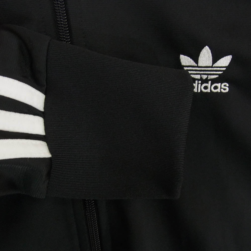 adidas アディダス GF0213 FIREBIRD TRACK TOP ジップアップ トラック ジャケット ブラック系 L【極上美品】【中古】