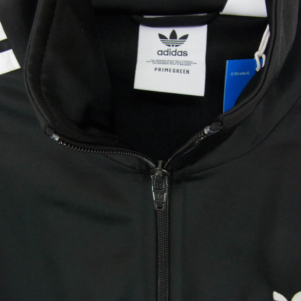 adidas アディダス GF0213 FIREBIRD TRACK TOP ジップアップ トラック ジャケット ブラック系 L【極上美品】【中古】
