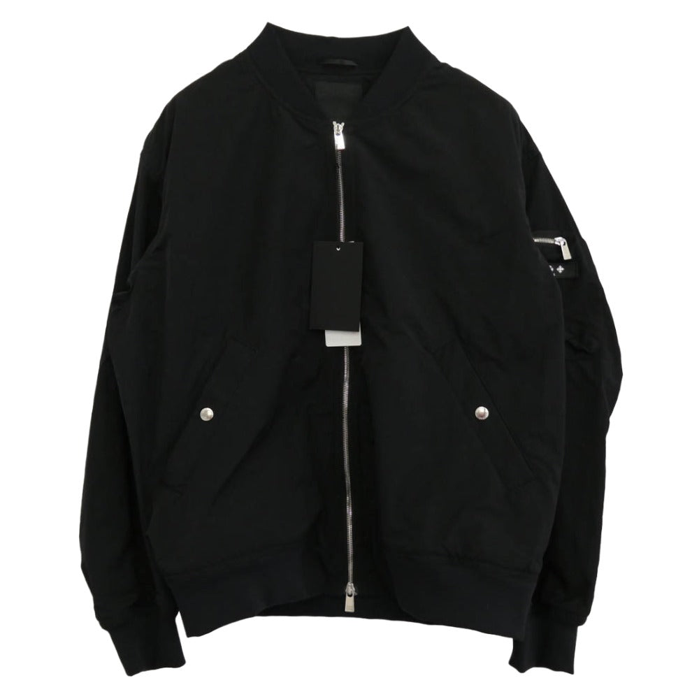 TATRAS タトラス MTAT25S4971-L TOMORI MA-1 トモリ フライトジャケット ブルゾン ブラック系 03【極上美品】【中古】