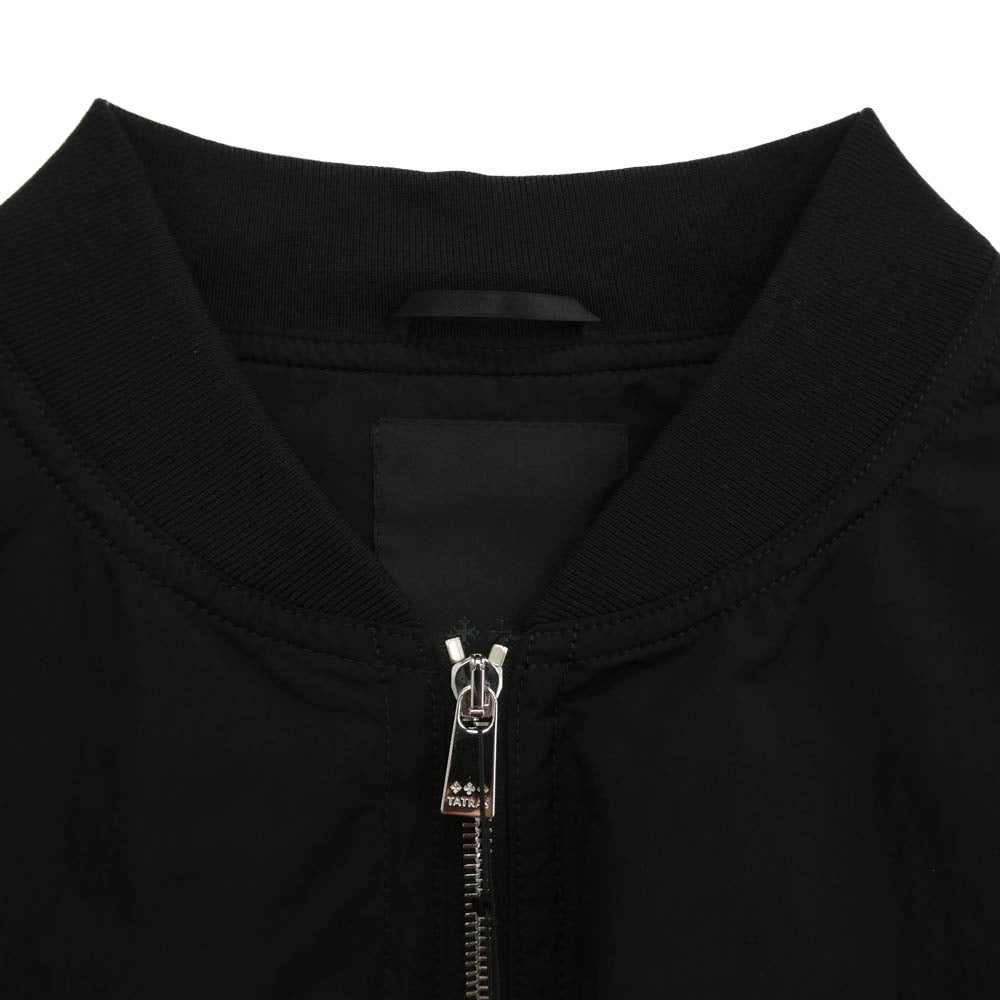 TATRAS タトラス MTAT25S4971-L TOMORI MA-1 トモリ フライトジャケット ブルゾン ブラック系 03【極上美品】【中古】