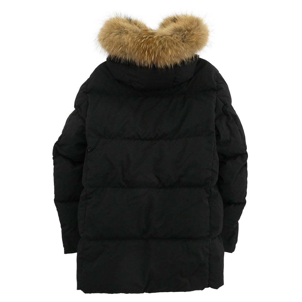 C.P.Company シーピーカンパニー 09CMOW211A 005782G Taylon P Fur Hood Down Jacket ガーメントダイ ファーフーデッド ダウンジャケット ブラック系 50【中古】