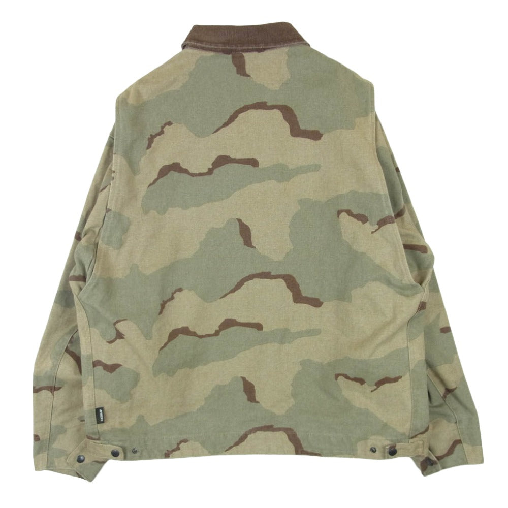 AVIREX アヴィレックス 783-5252016 CAMO DUCK JACKET カモ ダック ジャケット ベージュ系 ブラウン系 オリーブ系 XL【中古】