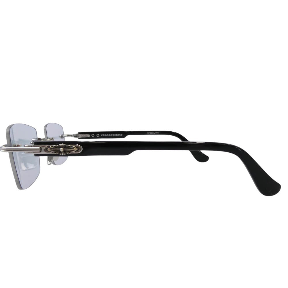 CHROME HEARTS クロムハーツ（原本無） 銀座店印字冊子付属 DEEP II ディープ2 SS-BK-P アイウェア サングラス ブラック系【中古】