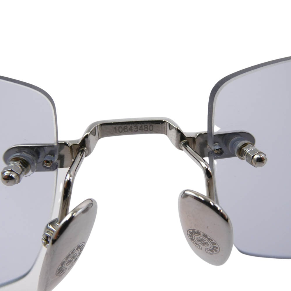 CHROME HEARTS クロムハーツ（原本無） 銀座店印字冊子付属 DEEP II ディープ2 SS-BK-P アイウェア サングラス ブラック系【中古】