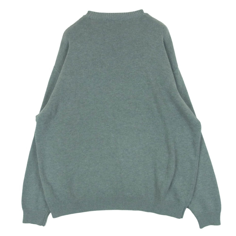 HYSTERIC GLAMOUR ヒステリックグラマー 02241NS01 WOMAN HEAD セーター ニット 中国製 グレー系 L【中古】