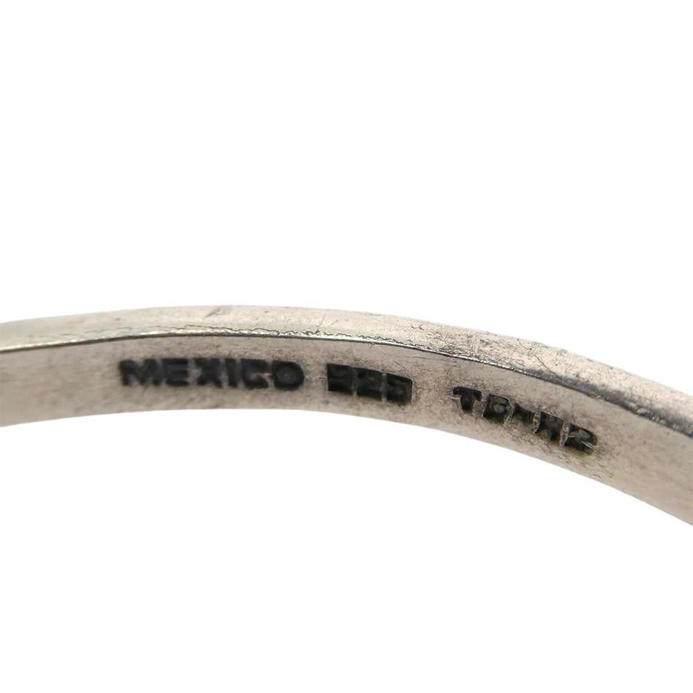 メキシカン ジュエリー 925 ベルトバングル ブレスレット シルバー系 ゴールド系【中古】