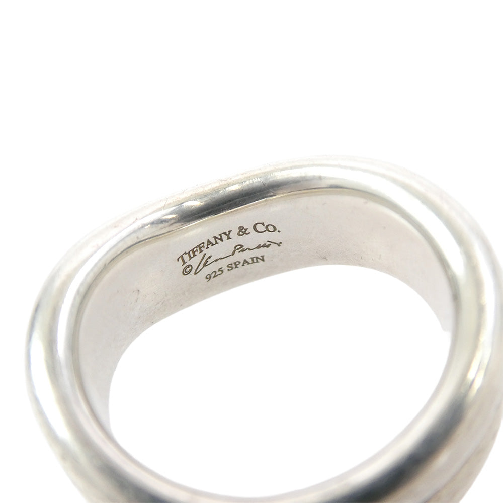 TIFFANY&Co. ティファニー エルサペレッティ ダブルカーブ SV925 リング シルバー系 9号【中古】