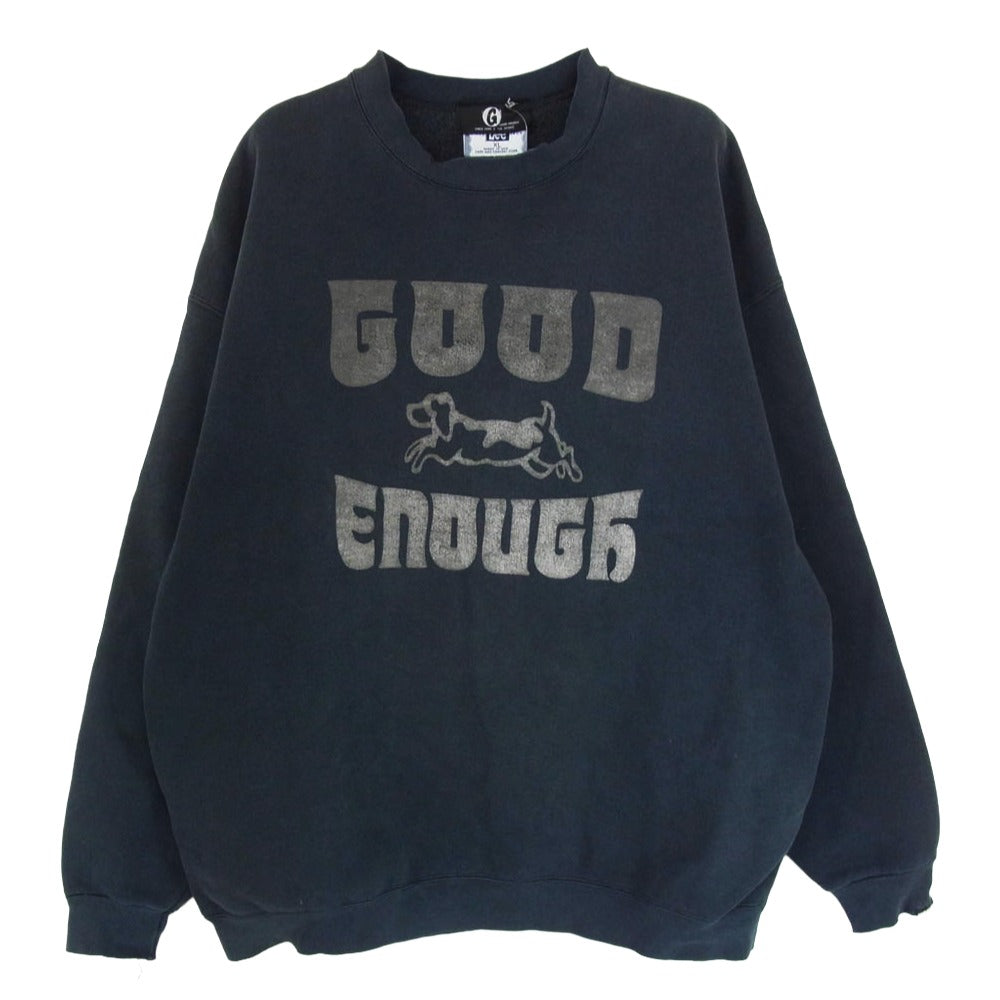 GOODENOUGH グッドイナフ 90s Leeボディ GOOD ENOUGH スウェット ネイビー系 XL【中古】