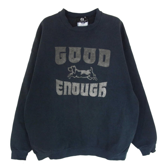 GOODENOUGH グッドイナフ 90s Leeボディ GOOD ENOUGH スウェット ネイビー系 XL【中古】