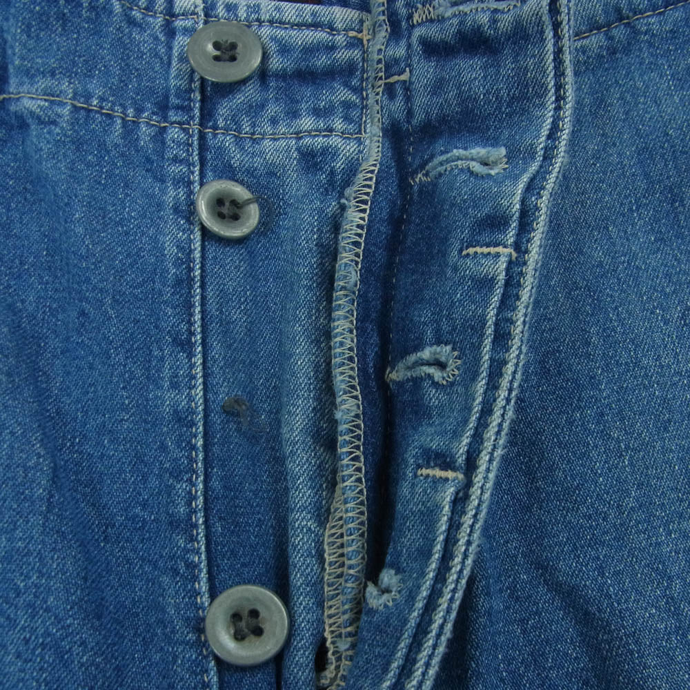 RRL ダブルアールエル USA製 デニム カーゴ パンツ コットン インディゴブルー系 29 / 30【中古】