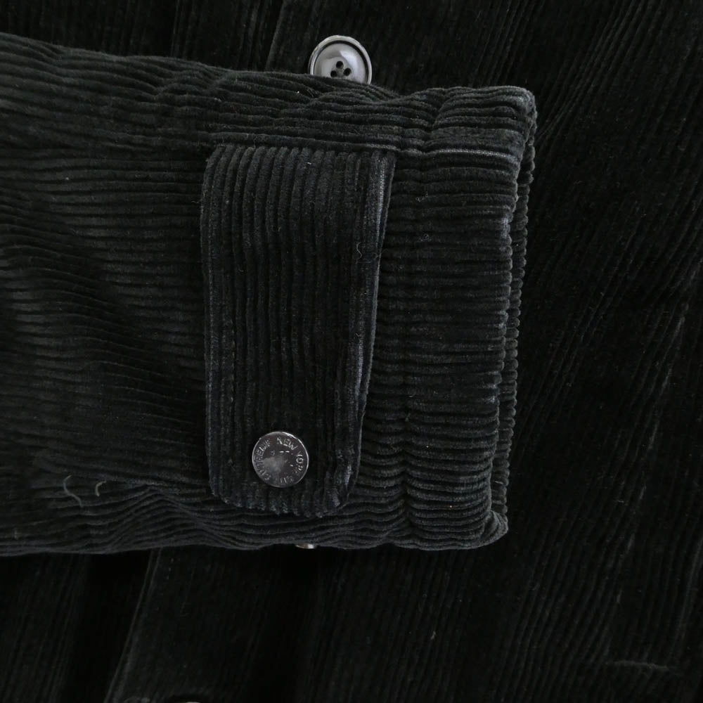 Supreme シュプリーム orduroy hood フード刺繍 コーデュロイ ジャケット ブラック系 M【中古】