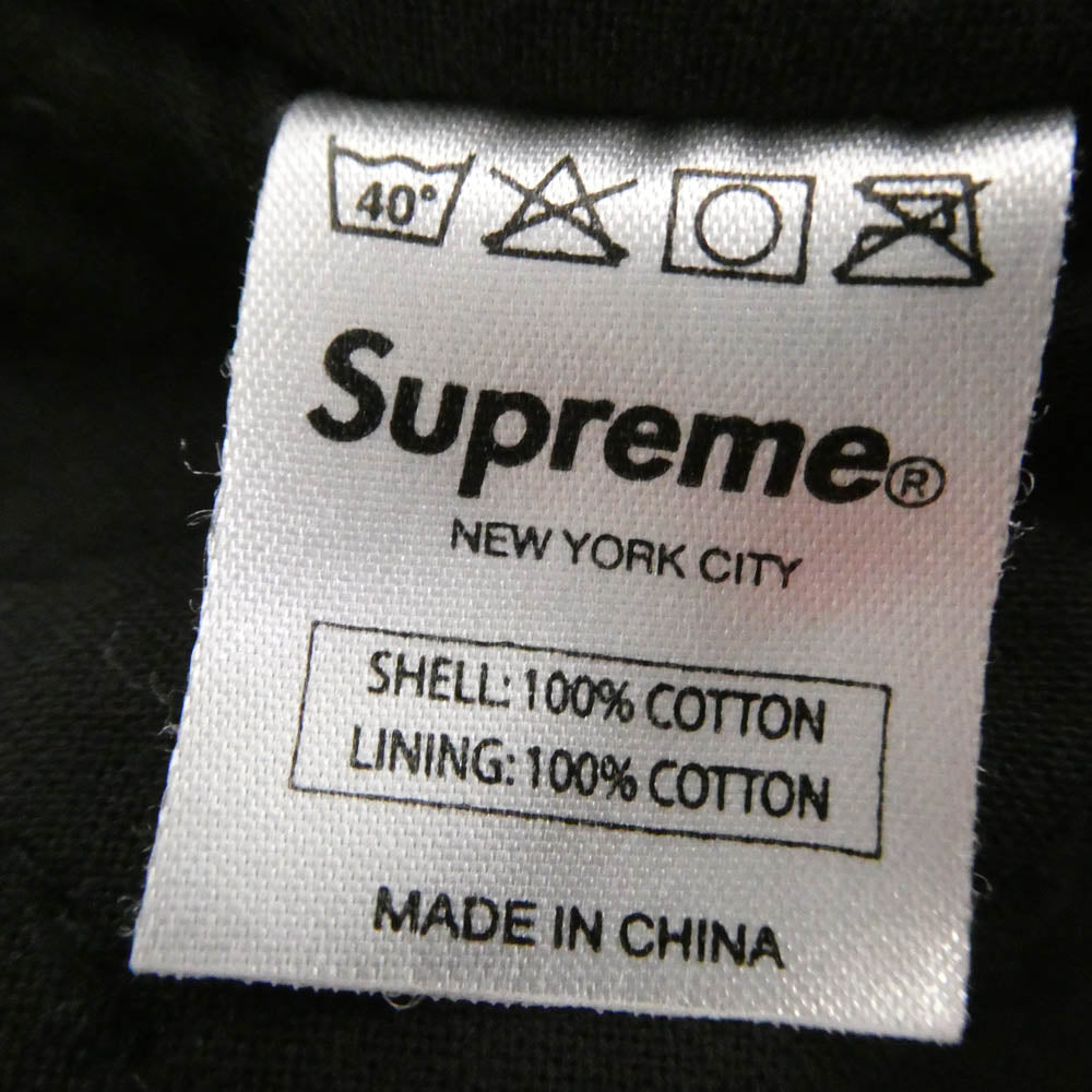 Supreme シュプリーム orduroy hood フード刺繍 コーデュロイ ジャケット ブラック系 M【中古】