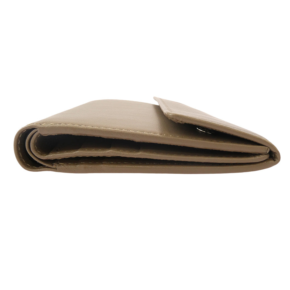 SOPHNET. ソフネット 24AW SOPH-242087 LEATHER WALLET BEIGE レザー