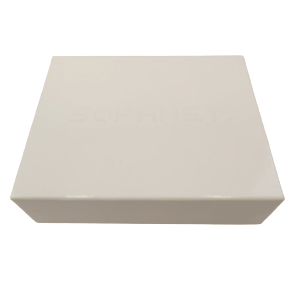 SOPHNET. ソフネット 24AW SOPH-242087 LEATHER WALLET BEIGE レザー ウォレット 二つ折り財布 ベージュ系【新古品】【未使用】【中古】