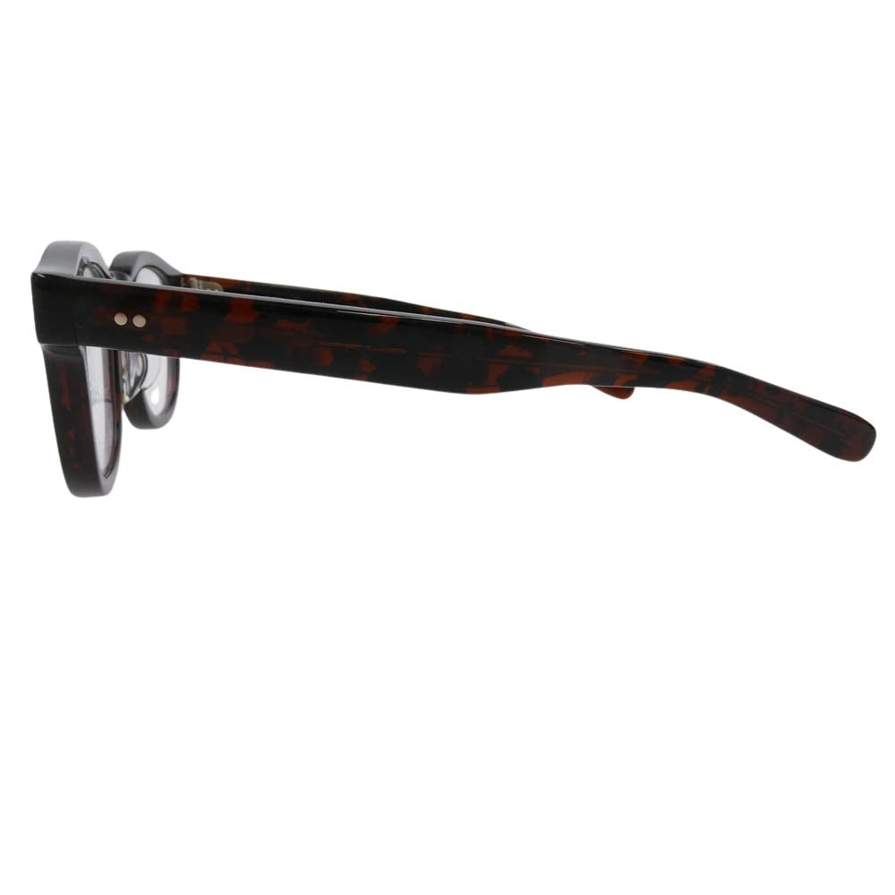 F.C.R.B. エフシーアールビー 25SS SOPH-250083 金子眼鏡製 BINCHOTAN GLASSES 備長炭 眼鏡 アイウェア フレーム：ブラウン系　レンズ：クリア系【美品】【中古】