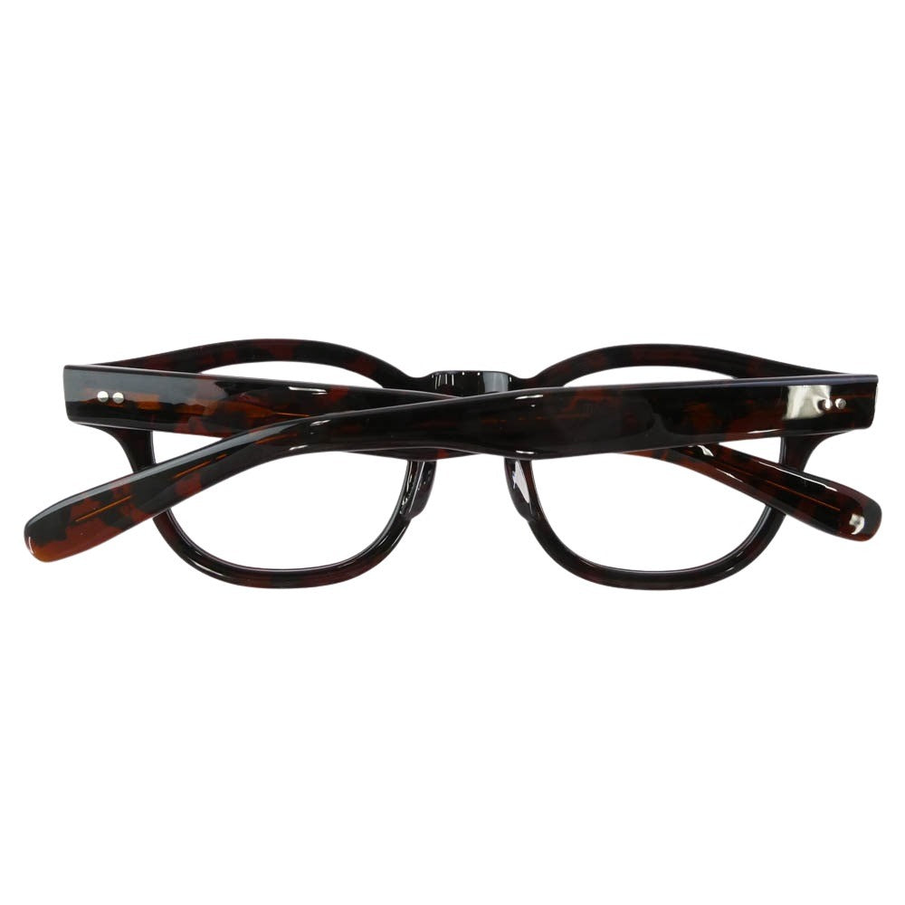 F.C.R.B. エフシーアールビー 25SS SOPH-250083 金子眼鏡製 BINCHOTAN GLASSES 備長炭 眼鏡 アイウェア フレーム：ブラウン系　レンズ：クリア系【美品】【中古】