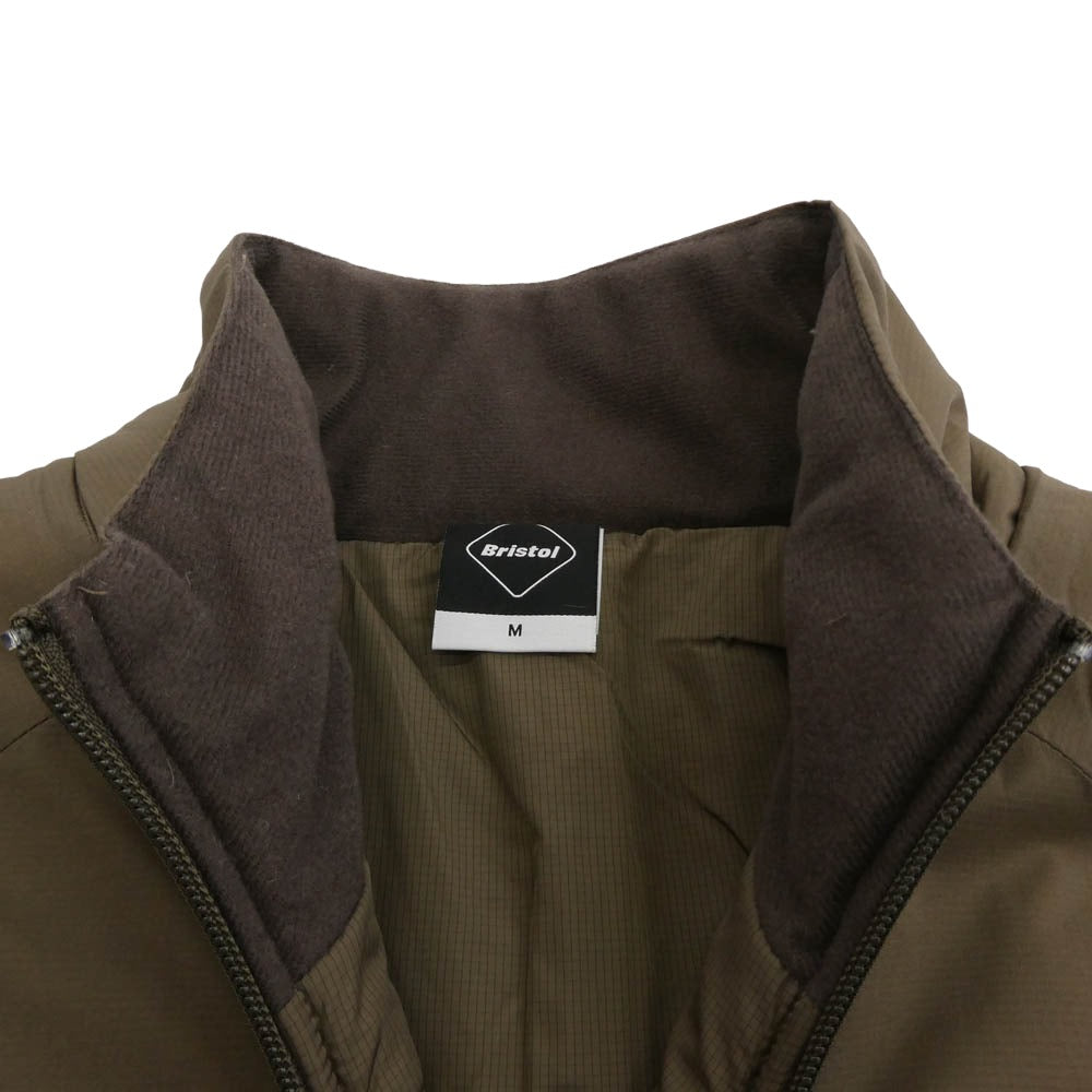 F.C.R.B. エフシーアールビー 25AW FCRB-252041 VENTILATION PUFFER JACKET MOCHA ベンチレーション パファー ジャケット モカ ブラウン系 M【新古品】【未使用】【中古】