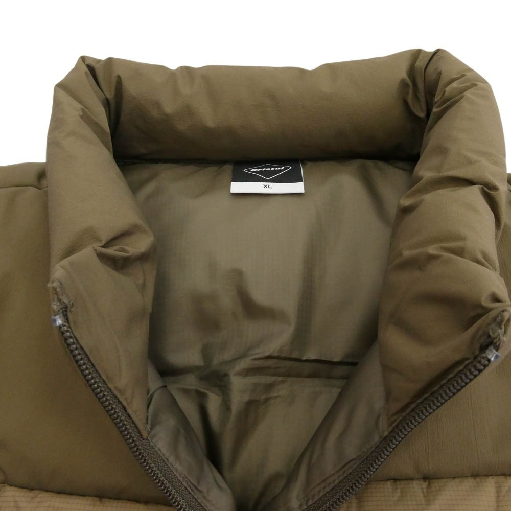 F.C.R.B. エフシーアールビー 25AW FCRB-252021 FIELD DOWN VEST BEIGE フィールド ダウン ベスト ベージュ系 XL【新古品】【未使用】【中古】