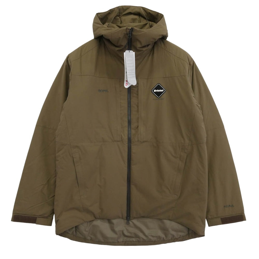 F.C.R.B. エフシーアールビー 25AW FCRB-252025 INSULATION HOODED JACKET MOCHA インサレーション フーデッド ジャケット モカ アウター ブラウン系 L【新古品】【未使用】【中古】