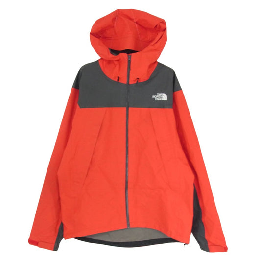 THE NORTH FACE ノースフェイス NP11503 CLIMB LIGHT JACKET GORE-TEX GTX ゴアテックス 止水ジップ クライム ライト ジャケット レッド系 M【中古】