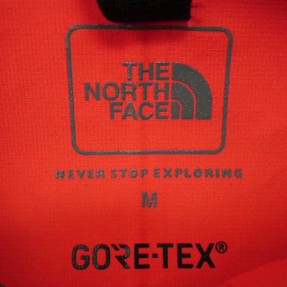 THE NORTH FACE ノースフェイス NP11503 CLIMB LIGHT JACKET GORE-TEX GTX ゴアテックス 止水ジップ クライム ライト ジャケット レッド系 M【中古】