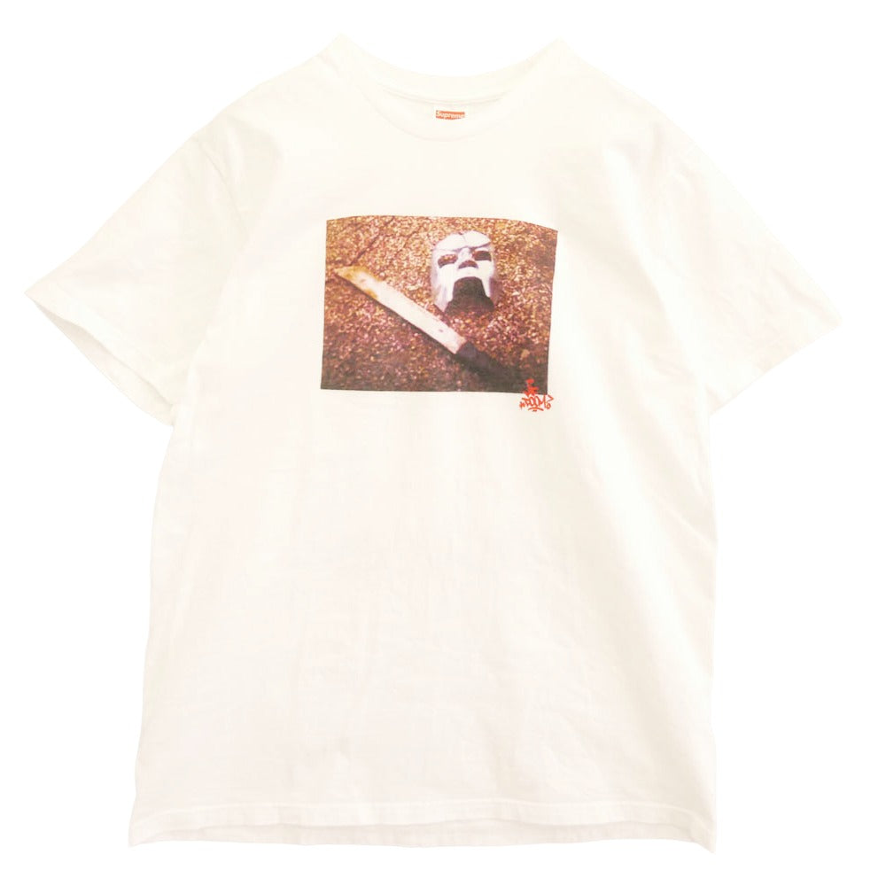 Supreme シュプリーム 23AW MF Doom Tee MFドゥーム 半袖 Tシャツ ホワイト系 L【中古】