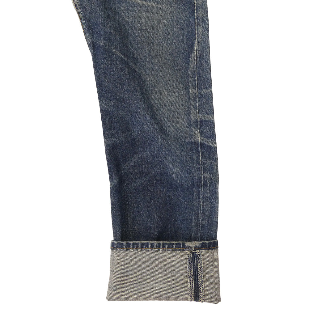 Levi's リーバイス USA製 501 レギュラー スモールe ボタン裏刻印544 ボタンフライ ストレート デニムパンツ ジーンズ インディゴブルー系 W-30 L-32【中古】