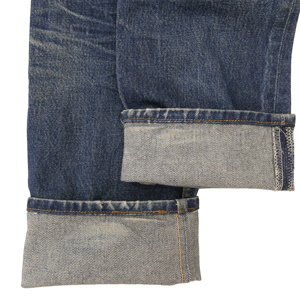 Levi's リーバイス USA製 501 レギュラー スモールe ボタン裏刻印544 ボタンフライ ストレート デニムパンツ ジーンズ インディゴブルー系 W-30 L-32【中古】