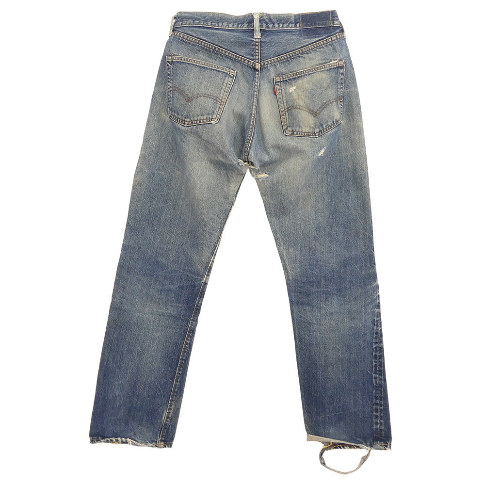 Levi's リーバイス 502 BIG E ボタン裏刻印16 SCOVILL ZIP スコービルジッパー デニムパンツ ジーンズ インディゴブルー系 サイズ表記なし【中古】