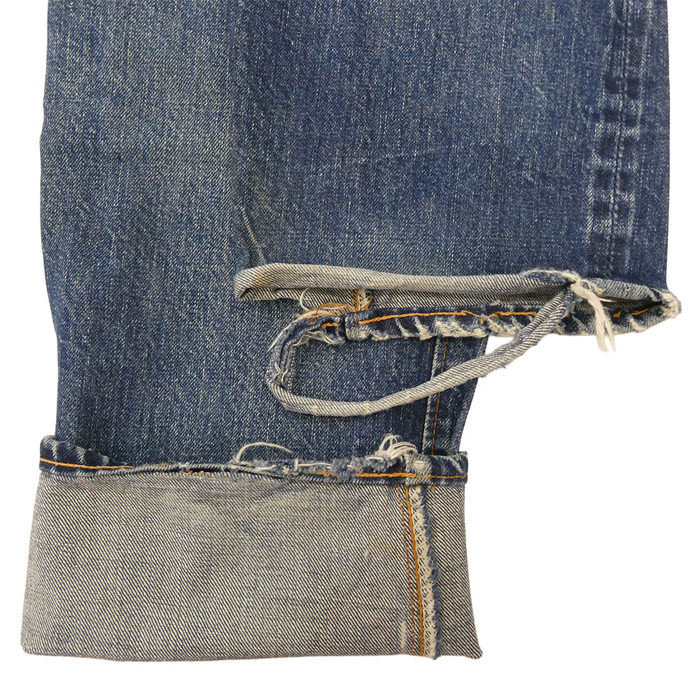 Levi's リーバイス 502 BIG E ボタン裏刻印16 SCOVILL ZIP スコービルジッパー デニムパンツ ジーンズ インディゴブルー系 サイズ表記なし【中古】