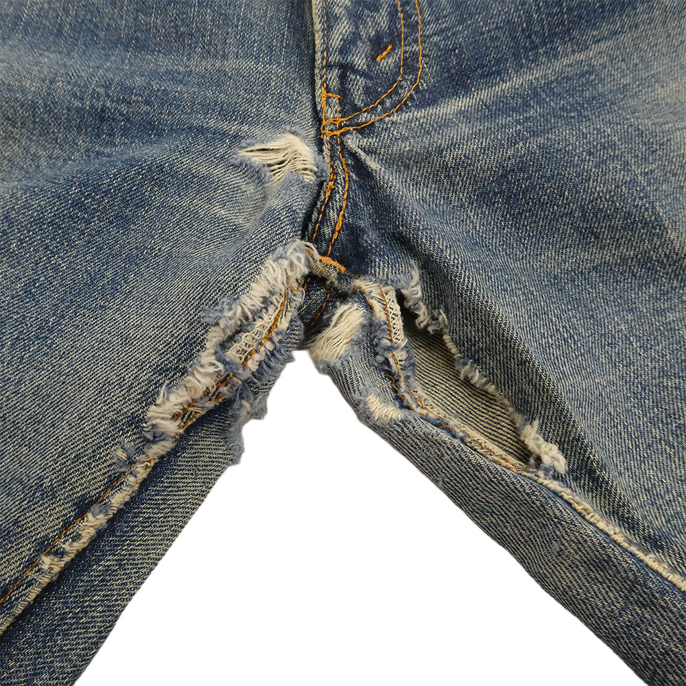 Levi's リーバイス 502 BIG E ボタン裏刻印16 SCOVILL ZIP スコービルジッパー デニムパンツ ジーンズ インディゴブルー系 サイズ表記なし【中古】