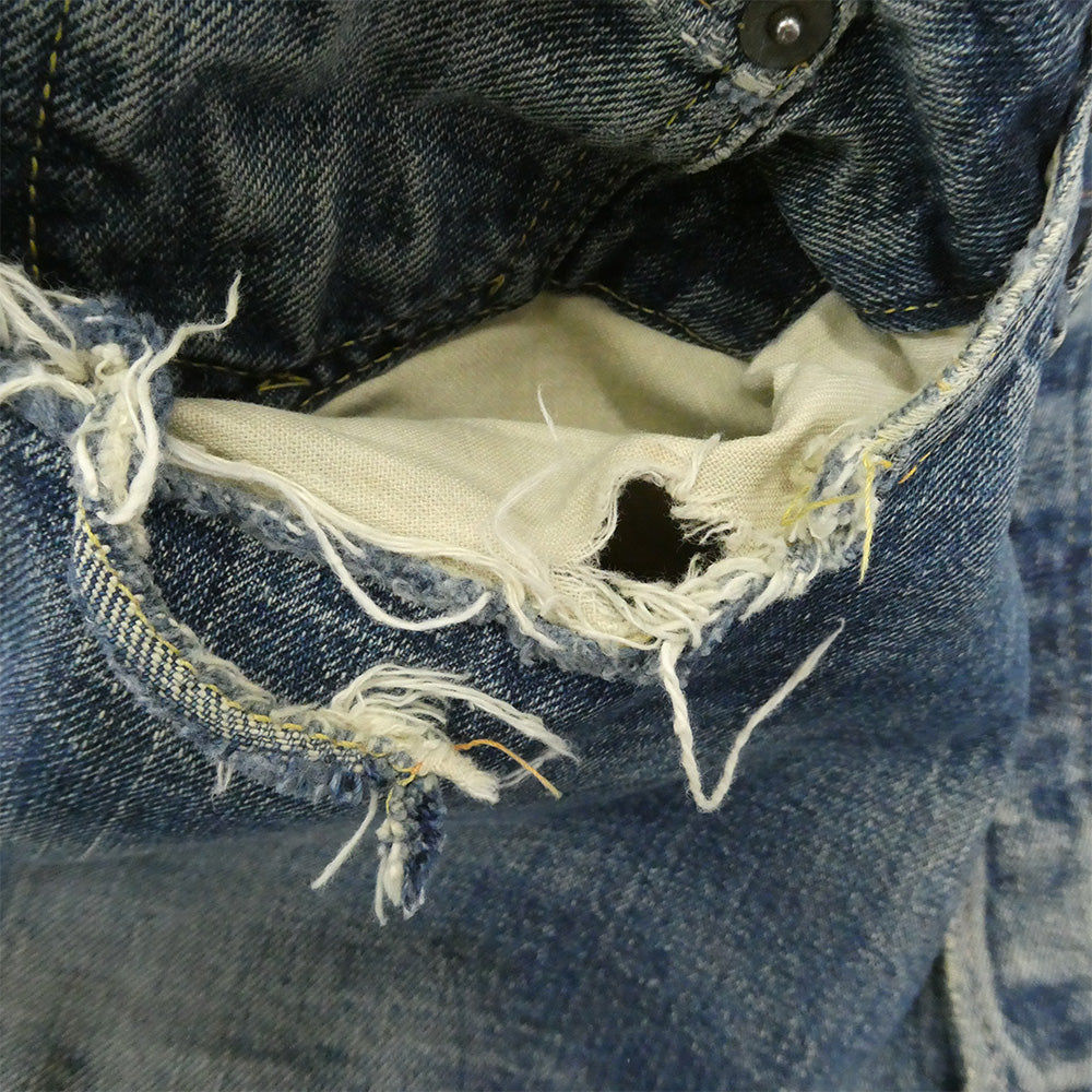 Levi's リーバイス 501 BIG E Sタイプ ボタン裏刻印6 Vステッチ デニムパンツ ジーンズ【中古】