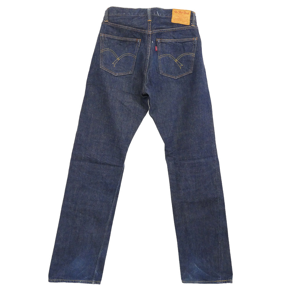 THE FLAT HEAD ザフラットヘッド 1005XX ボタンフライ セルビッチ デニム パンツ インディゴブルー系 W-33 L-34【中古】