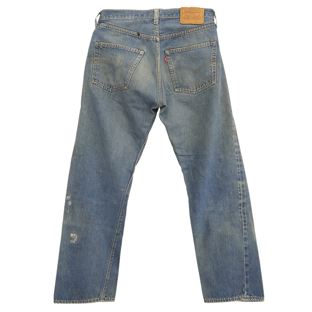 Levi's リーバイス 79年製 501 66後期 裏刻印6 スモールe ボタンフライ デニムパンツ ジーンズ インディゴブルー系 W33【中古】
