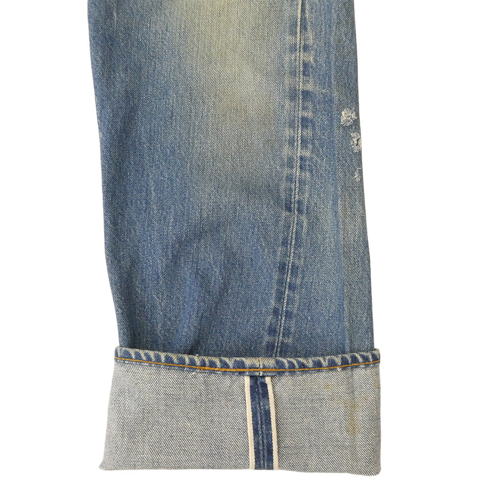 Levi's リーバイス 79年製 501 66後期 裏刻印6 スモールe ボタンフライ デニムパンツ ジーンズ インディゴブルー系 W33【中古】