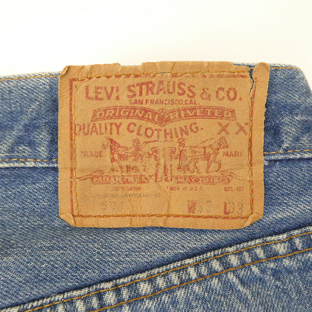 Levi's リーバイス 79年製 501 66後期 裏刻印6 スモールe ボタンフライ