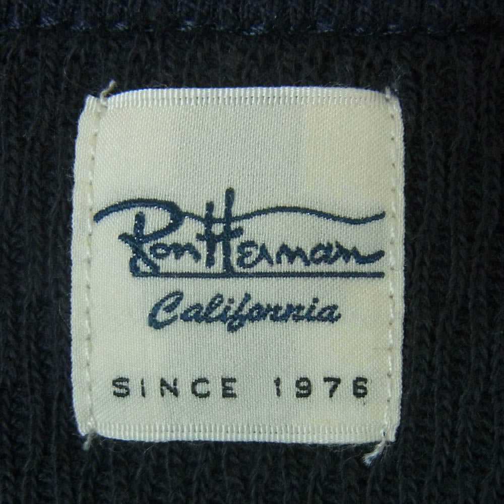 Ron Herman ロンハーマン 3420900360 ヘンリーネック ハニカムサーマル ロングスリーブ カットソー 長袖 Tシャツ グレー系 S【中古】