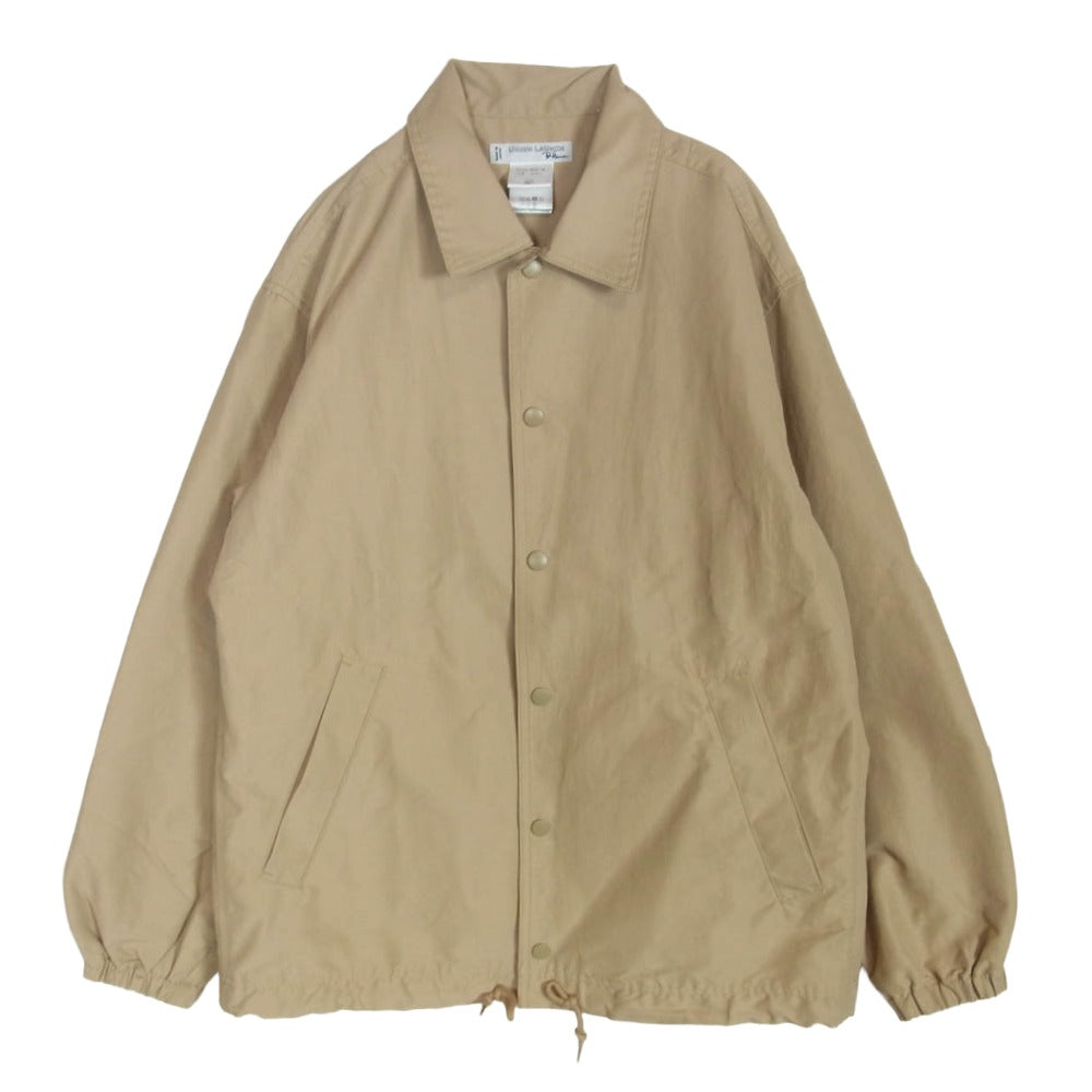 Ron Herman ロンハーマン 23SS 3720400094 × UNION LAUNCH ユニオンランチ Coach Jacket コーチ ジャケット ベージュ系 S【中古】