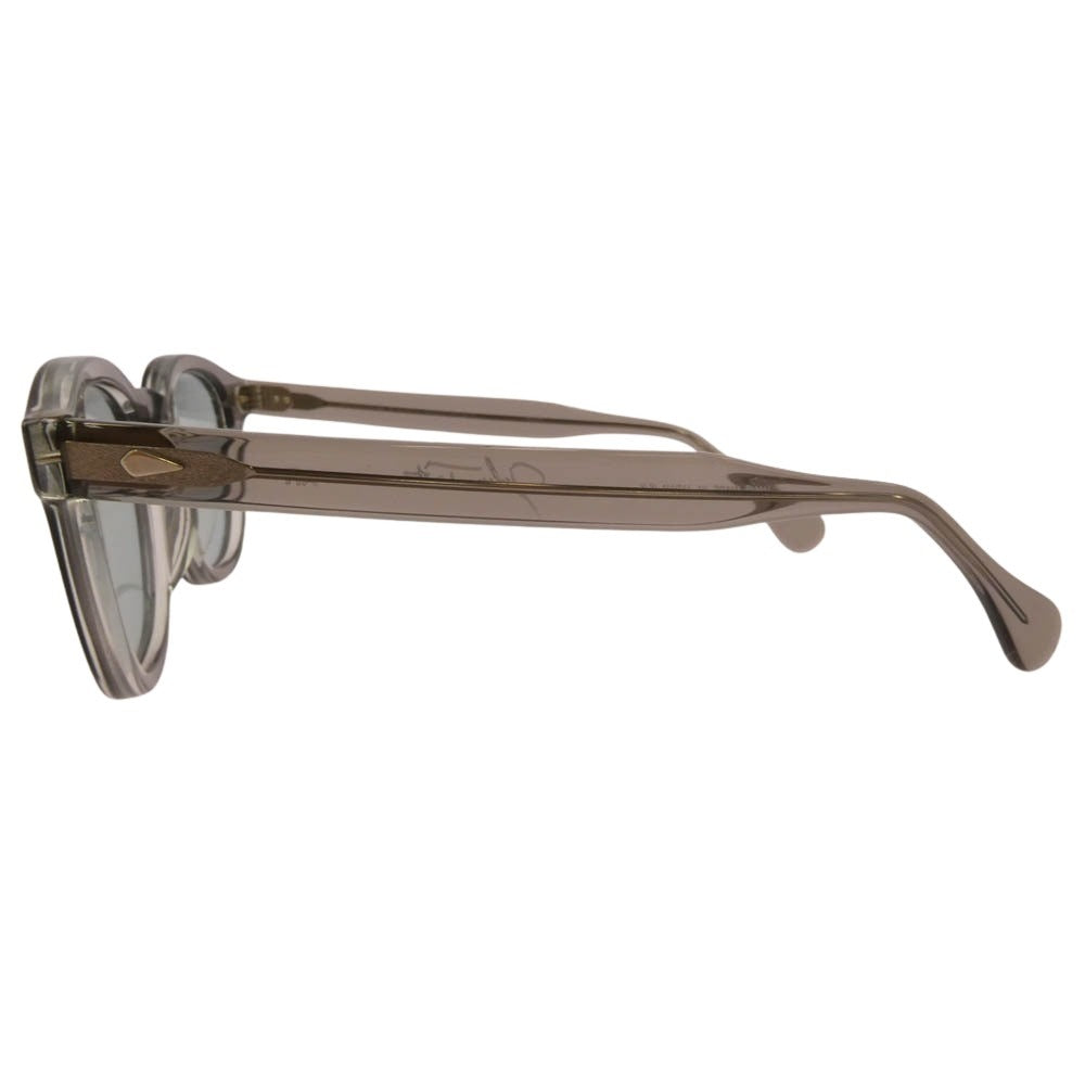 ジュリアスタートオプティカル PL-003 AR クリアフレーム アイウェア サングラス ブラック系 グリーン系【中古】