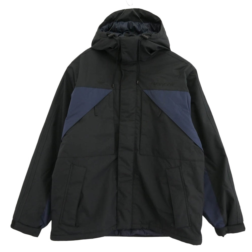 adidas アディダス KC7815 everyone エブリワン Optimal PrimaLoft プリマロフト 中綿 ジャケット ブラック系 ネイビー系 S【中古】