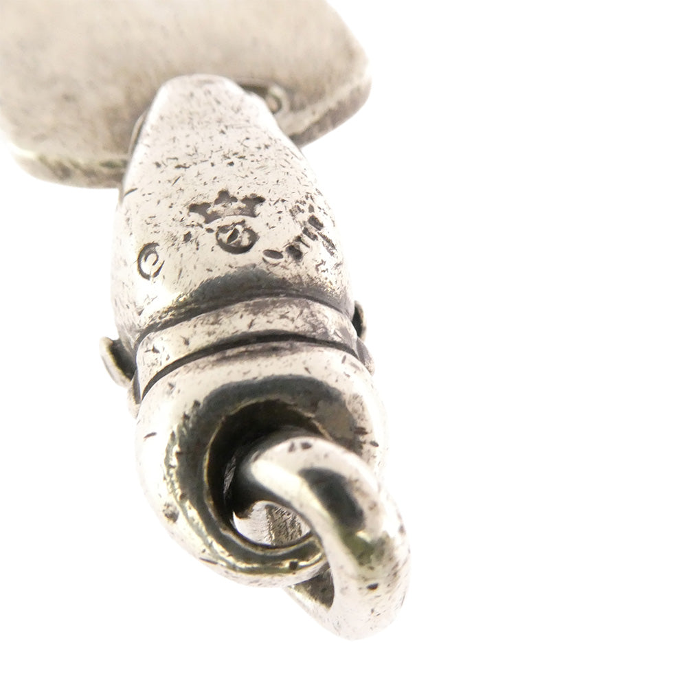 GABOR ガボール Gaboratory ガボラトリー マリア初期 ドッグタグ w/スパイクブルドッグ ペンダントトップ シルバー系【中古】